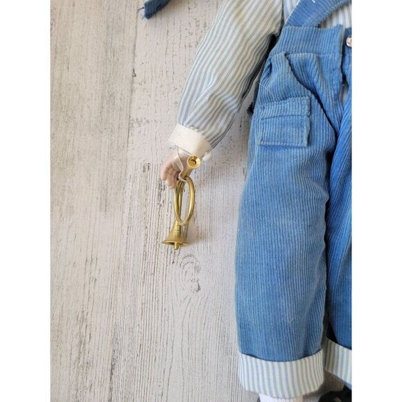 Design debut porcelain doll little boy blue collectible - Picture 12 of 13